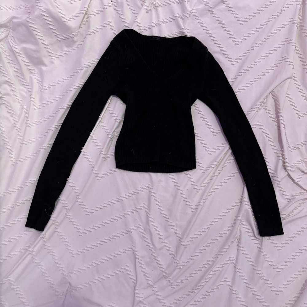 V Neck John Galt Sweater
